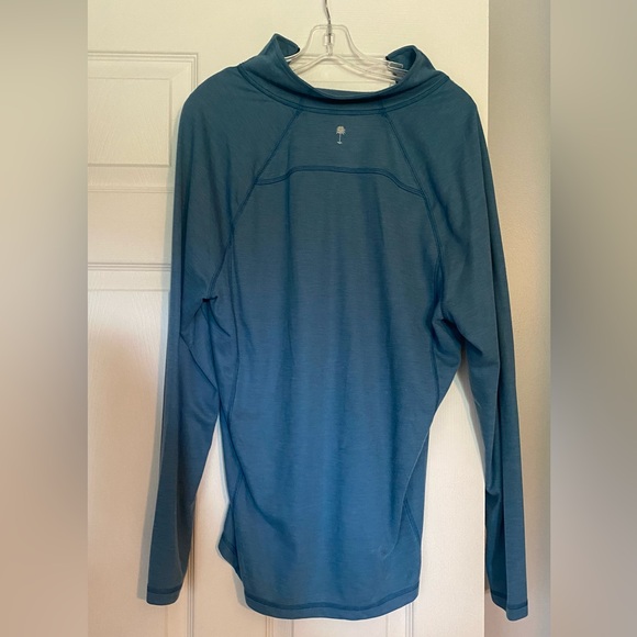 Men’s Blue Quarter Zip Paradise Collection Medium - Picture 3 of 3